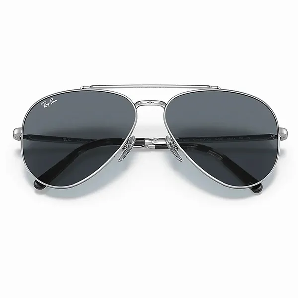 Kính Mát Rayban New Aviator RB3625 003/R5 Sunglasses Màu Xanh Bạc Size 55 - Kính mắt - Vua Hàng Hiệu