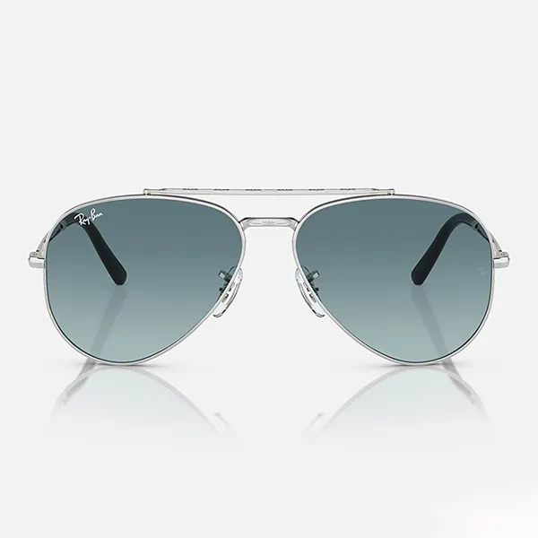 Kính Mát Rayban New Aviator Sunglasses RB3625 003/3M Màu Xanh/Bạc Size 62