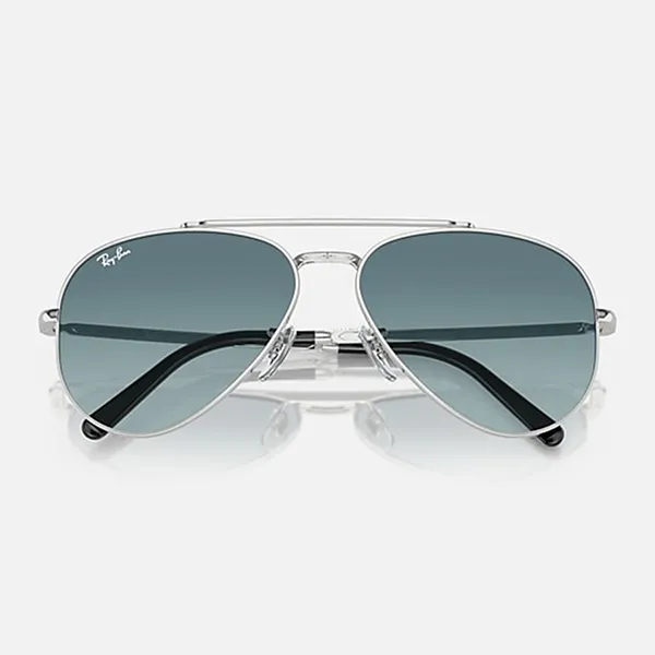 Kính Mát Rayban New Aviator Sunglasses RB3625 003/3M Màu Xanh/Bạc Size 62