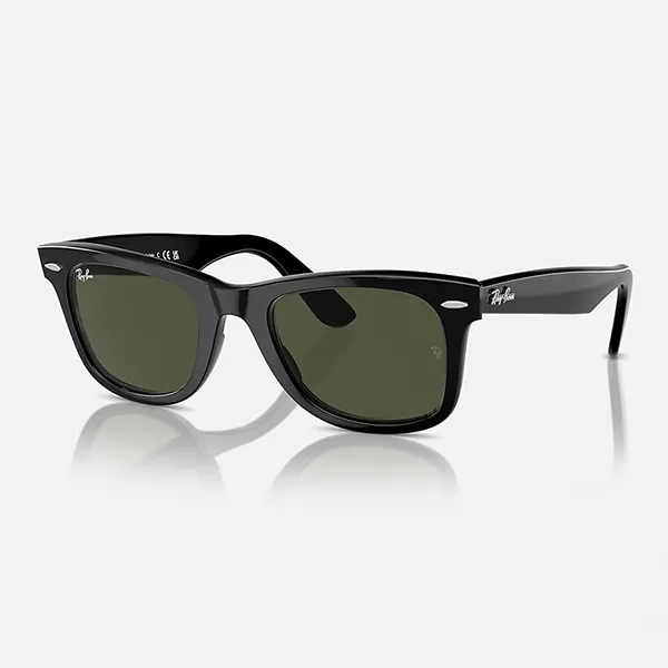 Kính Mát Rayban Original Wayfarer Classic Sunglasses RB2140 901 54-22 Màu Xanh/Đen - Kính mắt - Vua Hàng Hiệu