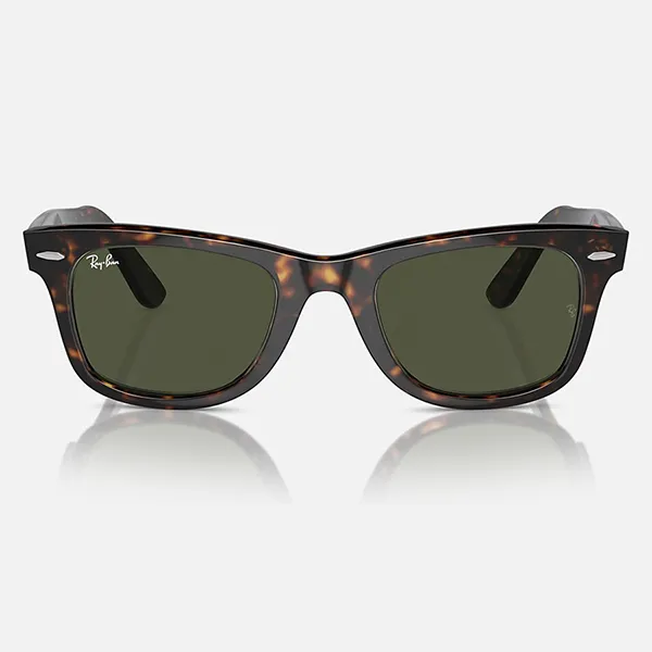Kính Mát Rayban Original Wayfarer Classic Sunglasses RB2140 902 54-18 Màu Xanh/Havana - Kính mắt - Vua Hàng Hiệu