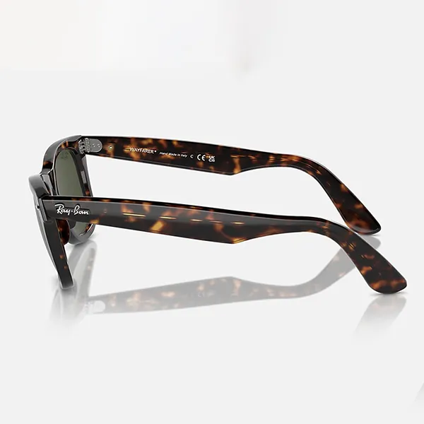 Kính Mát Rayban Original Wayfarer Classic Sunglasses RB2140 902 54-18 Màu Xanh/Havana - Kính mắt - Vua Hàng Hiệu