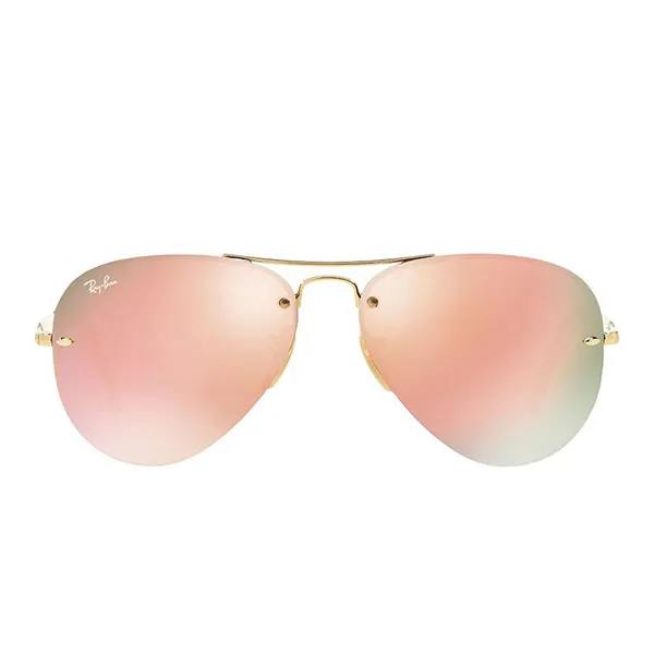 Kính Mát Rayban RB3449 001/2Y Màu Hồng Cam
