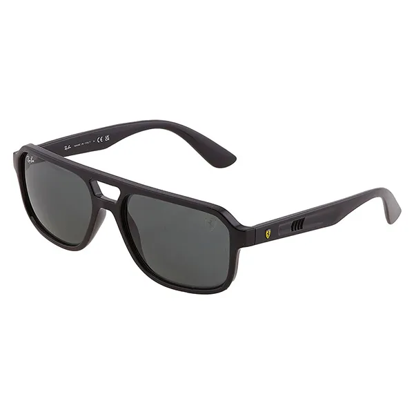 Kính Mát Rayban Scuderia Ferrari Green Navigator Unisex Sunglasses RB4414M F68371 58 Màu Xanh Green