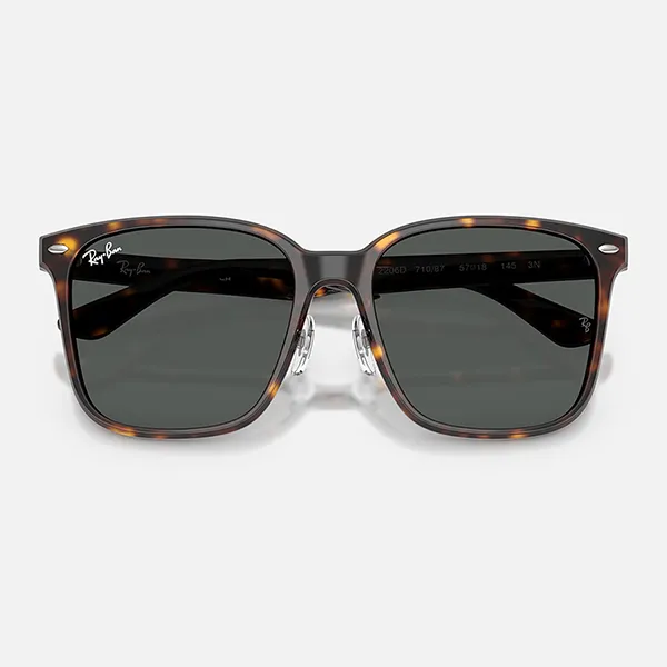Kính Mát Rayban Sunglasses RB2206D 901/87 57-18 Màu Xanh/Havana - Kính mắt - Vua Hàng Hiệu