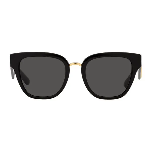 Kính Mát Unisex Dolce & Gabbana DG4437 501/87 Black Sunglasses Màu Đen