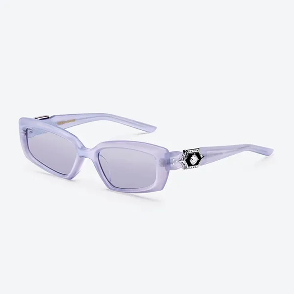 Kính Mát Unisex Gentle Monster GM Demond VC7 Sunglasses Màu Tím - Kính mắt - Vua Hàng Hiệu