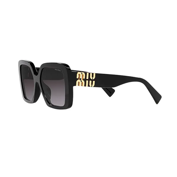 Kính Mát Unisex Miu Miu Sunglasses Glimpse MU 10YS 1AB5D1 Black Màu Đen Xám - Kính mắt - Vua Hàng Hiệu