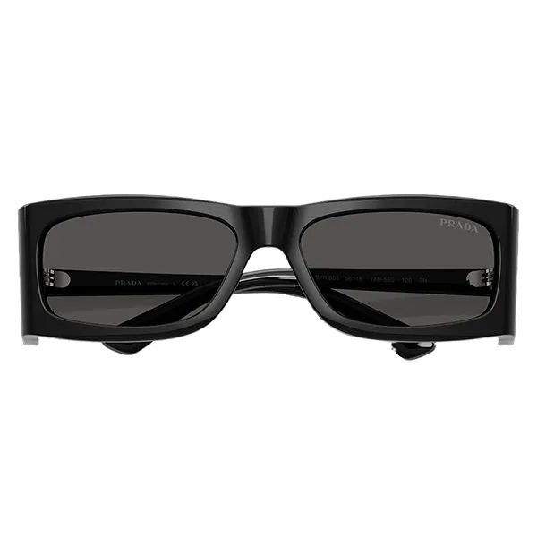 Kính Mát Unisex Prada Sunglasses PR B03S 1AB5S0 Màu Đen - Kính mắt - Vua Hàng Hiệu