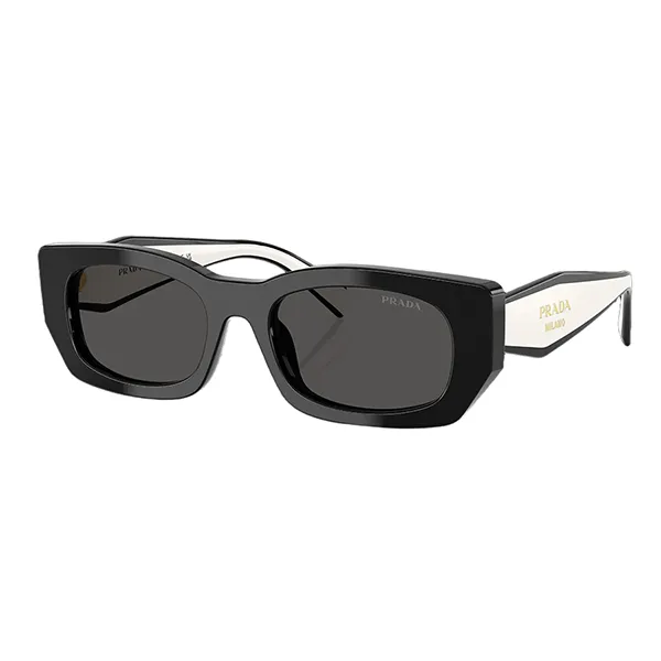 Kính Mát Unisex Prada Sunglasses PR B05S 09Q08Z Màu Đen Trắng