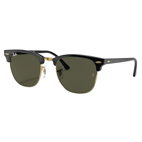 Kính Mát Unisex Rayban Clubmaster Sunglasses RB3016F W0365 Màu Đen - Xanh - Kính mắt - Vua Hàng Hiệu
