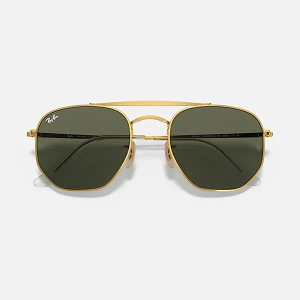 Kính Mát Unisex Rayban Marshal Sunglasses RB3648 001 Màu Xanh Vàng Size 51 - Kính mắt - Vua Hàng Hiệu