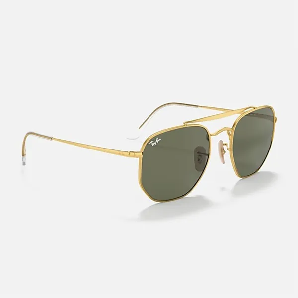 Kính Mát Unisex Rayban Marshal Sunglasses RB3648 001 Màu Xanh Vàng Size 51 - Kính mắt - Vua Hàng Hiệu