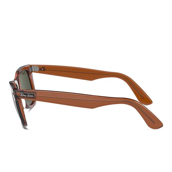 Kính Mát Unisex Rayban Original Wayfarer Classic Square Sunglasses 2140 6776 Màu Xanh Nâu - Kính mắt - Vua Hàng Hiệu