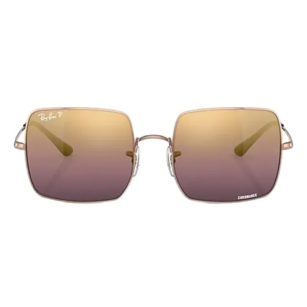Kính Mát Unisex Rayban Square 1971 Chromance Sunglasses RB1971 9202G9 Màu Vàng Hồng - Kính mắt - Vua Hàng Hiệu