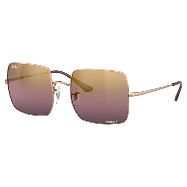 Kính Mát Unisex Rayban Square 1971 Chromance Sunglasses RB1971 9202G9 Màu Vàng Hồng - Kính mắt - Vua Hàng Hiệu