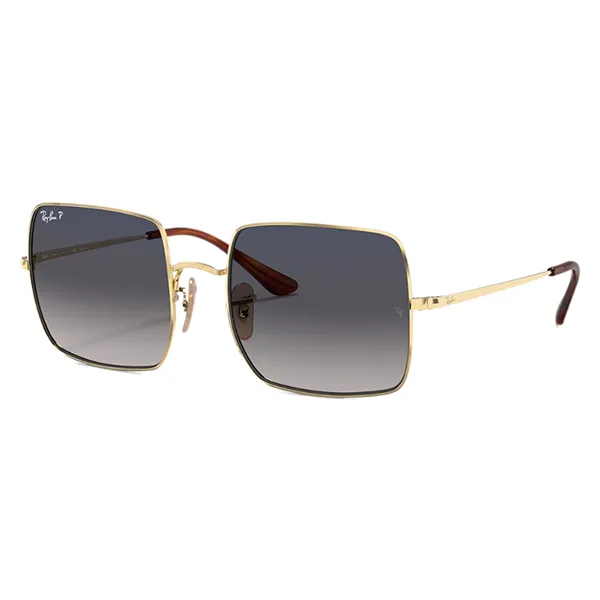 Kính Mát Unisex Rayban Square 1971 Classic Sunglasses RB1971 914778 Màu Xanh - Vàng - Kính mắt - Vua Hàng Hiệu