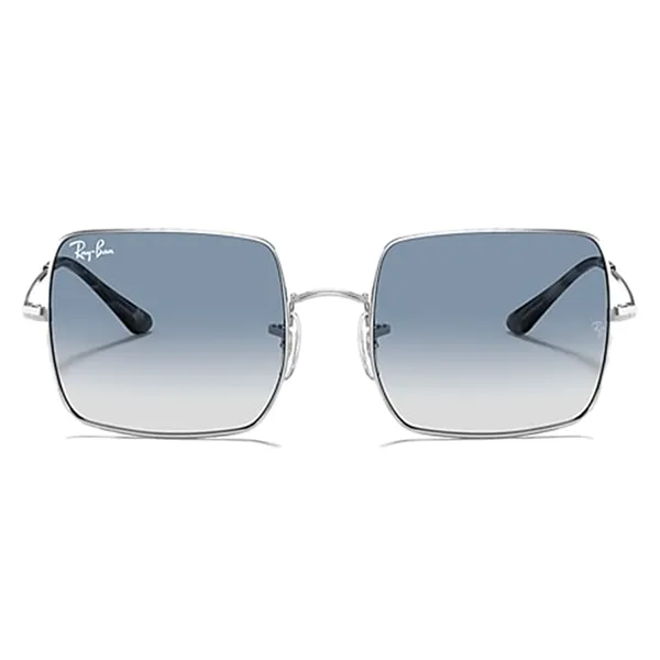 Kính Mát Unisex Rayban Square 1971 Classic Sunglasses RB1971 91493F Màu Xanh Bạc - Kính mắt - Vua Hàng Hiệu