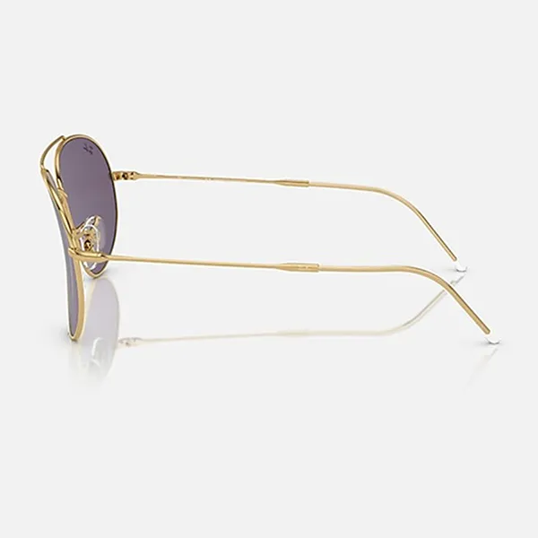 Kính Mát Unisex Rayban Sunglasses Aviator Reverse RBR0101S 001/1A Violet Màu Tím Vàng Size 59 - Kính mắt - Vua Hàng Hiệu