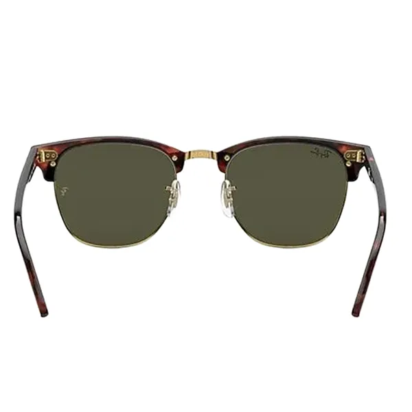 Kính Mát Unisex Rayban Sunglasses Clubmaster Classic RB3016F W0366 Màu Nâu Xanh