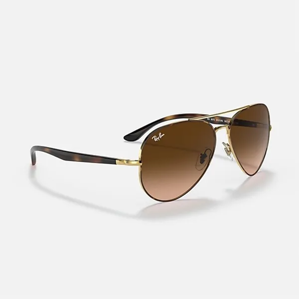Kính Mát Unisex Rayban Sunglasses RB3675 9127A5 Màu Nâu Vàng