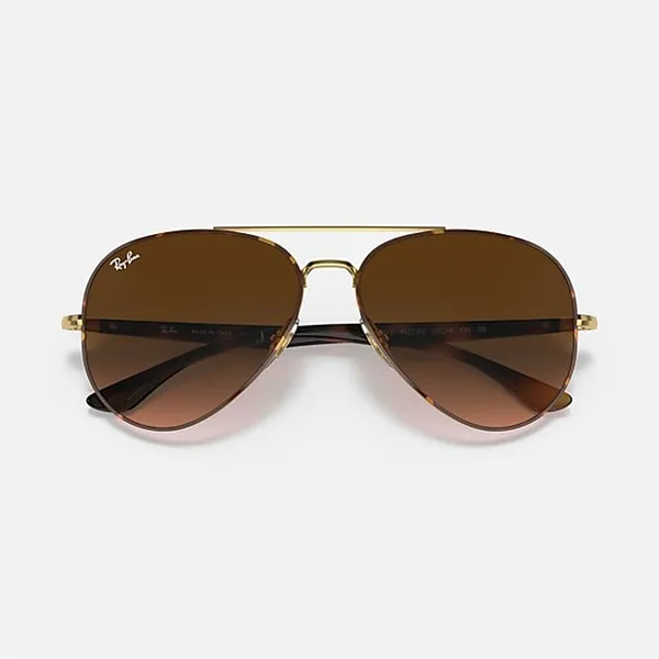 Kính Mát Unisex Rayban Sunglasses RB3675 9127A5 Màu Nâu Vàng