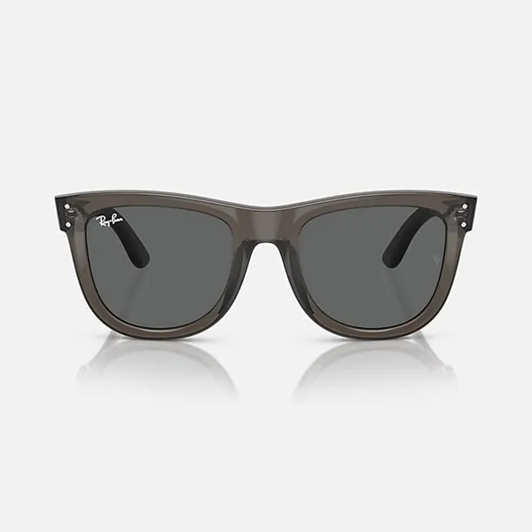 Kính Mát Unisex Rayban Wayfarer Reverse Dark Grey RBR0502SF 6707GR Màu Xám Đen - Kính mắt - Vua Hàng Hiệu