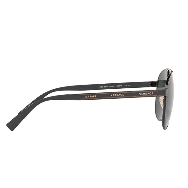 Kính Mát Versace Sunglasses VE2209 100987 Màu Xám/Đen