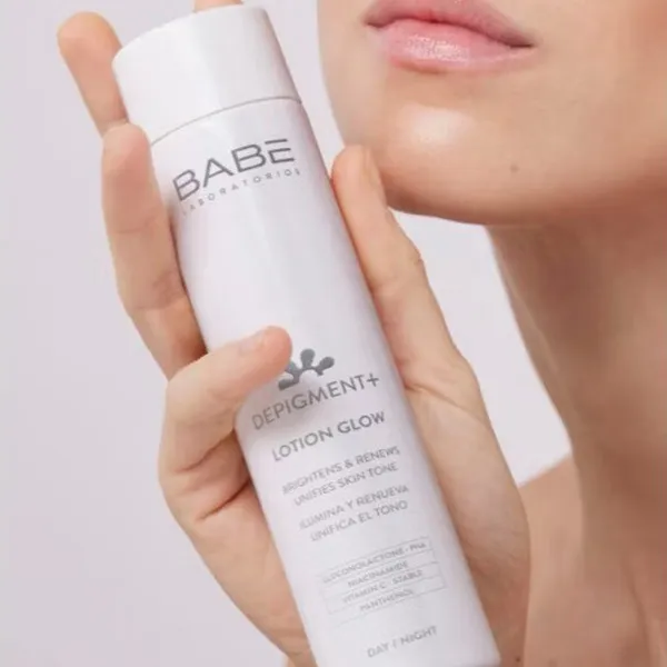 Lotion Hỗ Trợ Dưỡng Sáng Da Babe Laboratorios Depigment+ Lotion Glow 150ml - Mỹ phẩm - Vua Hàng Hiệu