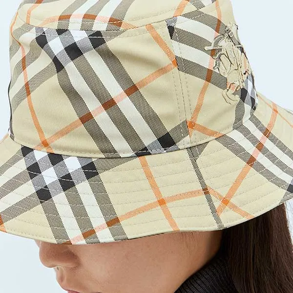 Mũ Burberry Check Bucket Hat 8094798 C1200 Màu Be Size S - Mũ nón - Vua Hàng Hiệu