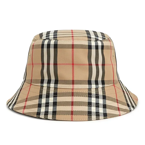 Mũ Burberry Vintage Check Technical Cotton Bucket Hat 8026927 Màu Beige Size L - Mũ nón - Vua Hàng Hiệu