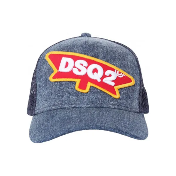 Mũ Dsquared2 Born In Canada DSQ2 Cap BCM0013 53300008 3085 Màu Đen Phối Xanh - Mũ nón - Vua Hàng Hiệu