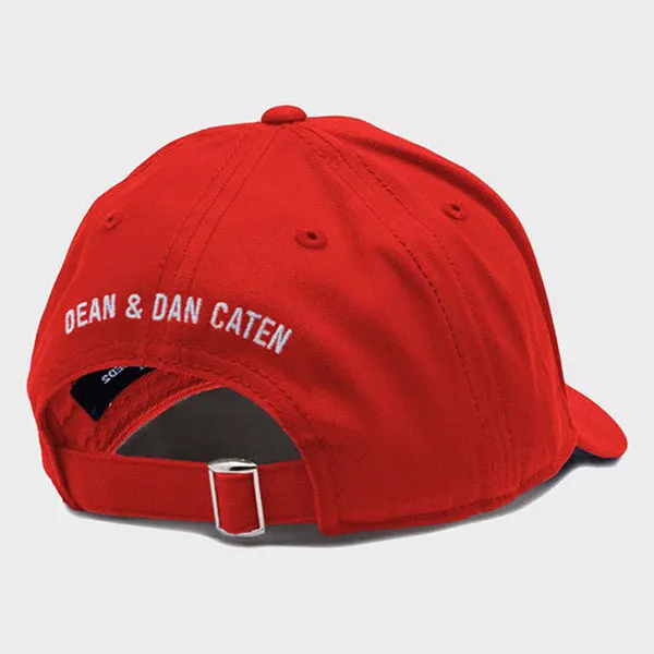Mũ Dsquared2 Icon Cappello Con Visiera Màu Đỏ - Mũ nón - Vua Hàng Hiệu