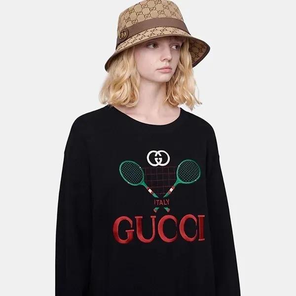 Mũ Gucci Bucket 576587 4HG62 2564 Màu Nâu Size M - Mũ nón - Vua Hàng Hiệu