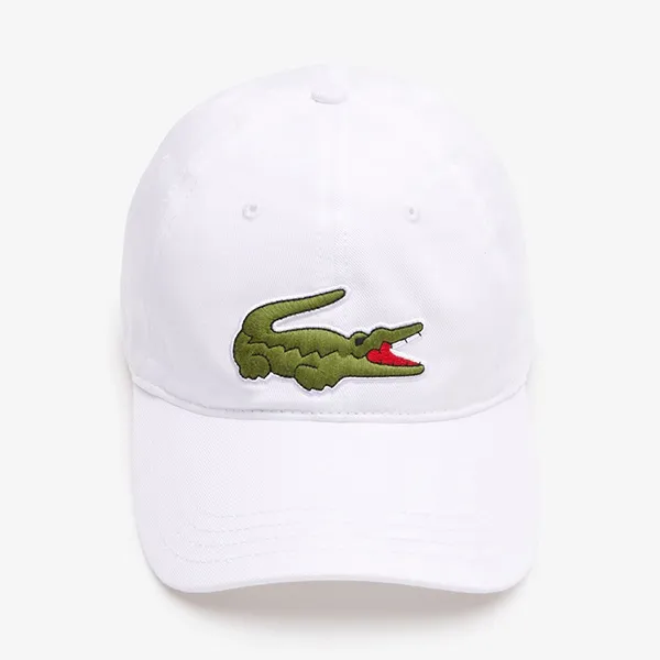 Mũ Lacoste Baseball Cap RK9871 Màu Trắng