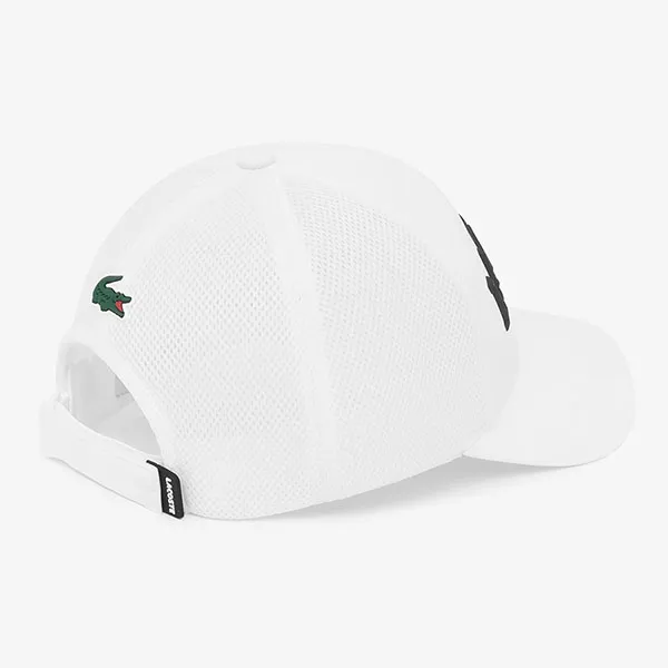 Mũ Lacoste Lettering Baseball Cap RK242E 54G 70V Màu Trắng - Mũ nón - Vua Hàng Hiệu