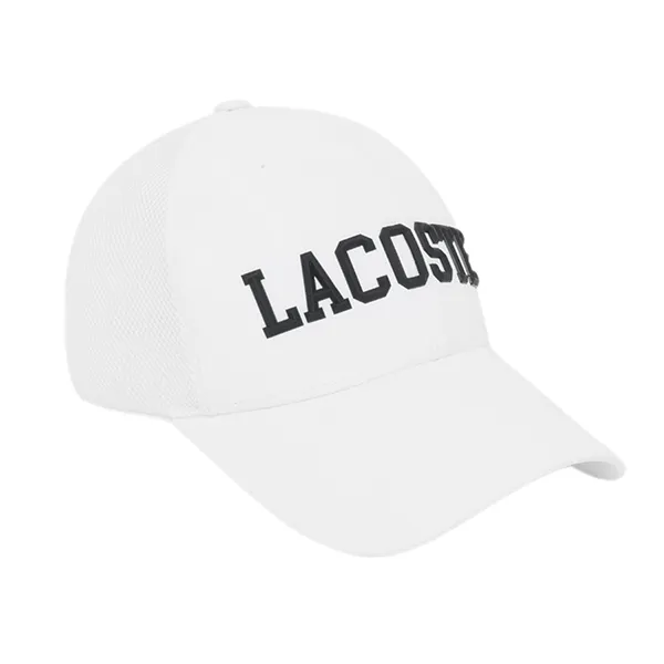 Mũ Lacoste Lettering Baseball Cap RK242E 54G 70V Màu Trắng - Mũ nón - Vua Hàng Hiệu