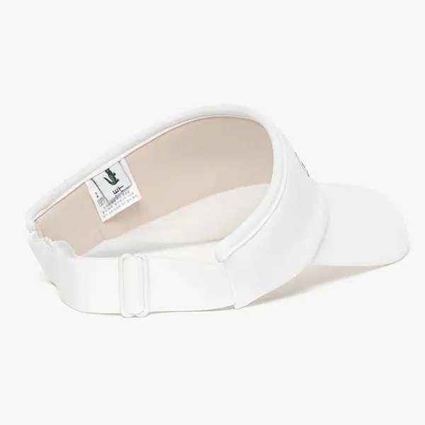 Mũ Nửa Đầu Lacoste Sport Cap RK224E 55G 70V Màu Trắng