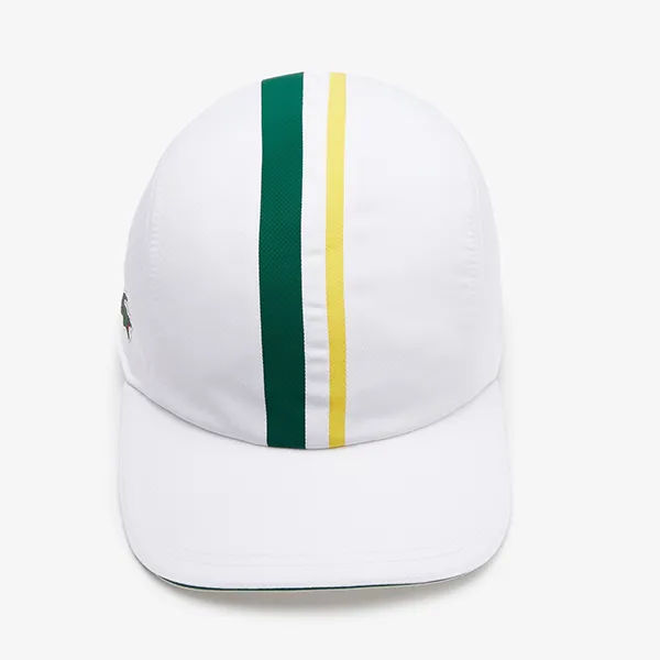 Mũ Lacoste Sport Light Ergonomic Cap RK6977 1RL Màu Trắng