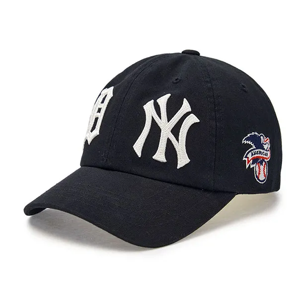 Mũ MLB League Logo Unstructured Ball Cap New York Yankees 3ACPB215N-00BKS Màu Đen - Mũ nón - Vua Hàng Hiệu