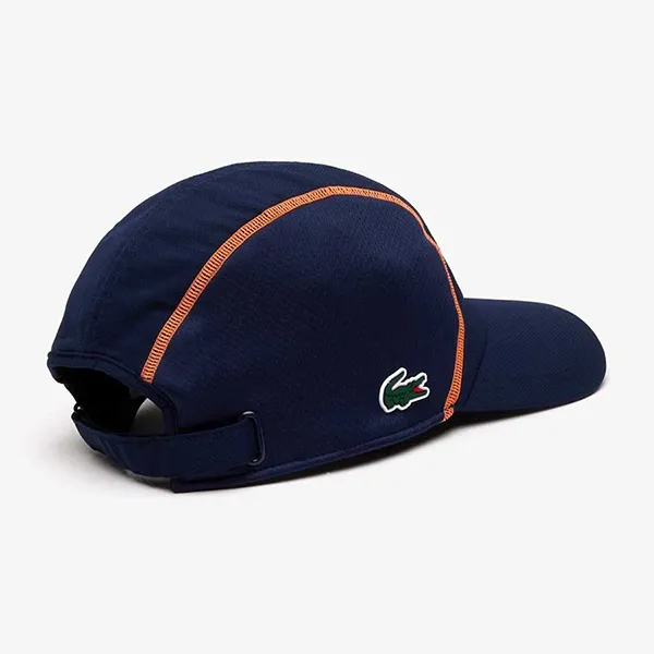 Mũ Nam Lacoste Men's Tennis Mesh Panel Cap RK4971 Màu Xanh Navy