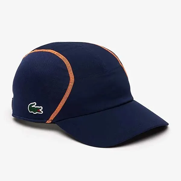 Mũ Nam Lacoste Men's Tennis Mesh Panel Cap RK4971 Màu Xanh Navy