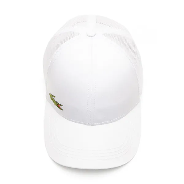 Mũ Nam Lacoste Trucker Cap Màu Trắng