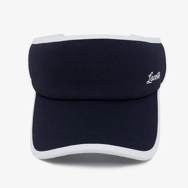 Mũ Nửa Đầu Lacoste Color Point Golf Sun Visor Cap RK232E 54G 001 Màu Trắng