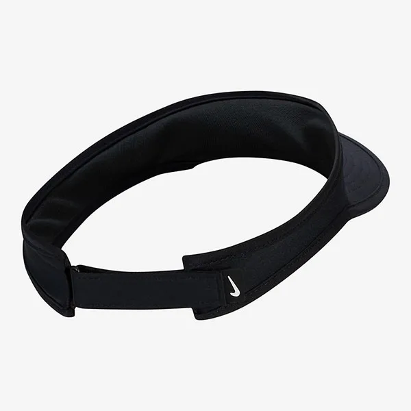 Mũ Nửa Đầu Nike Dri Fit Ace Swoosh Visor FB5061-010 Màu Đen