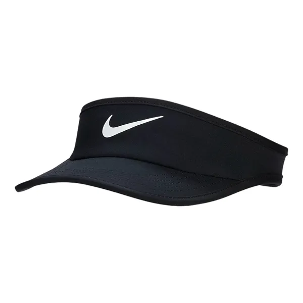 Mũ Nửa Đầu Nike Dri Fit Ace Swoosh Visor FB5061-010 Màu Đen