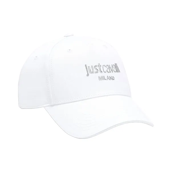 Mũ Unisex Just Cavalli Cotton Cap S91TC0010_BIANCO_100 Màu Trắng - Mũ nón - Vua Hàng Hiệu