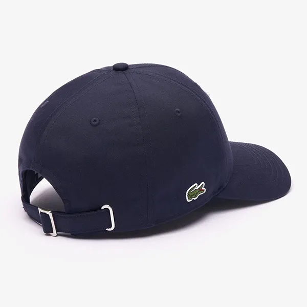 Mũ Unisex Lacoste 3D Embroidered Baseball Cap RK0342 HDE Màu Xanh Navy Size M