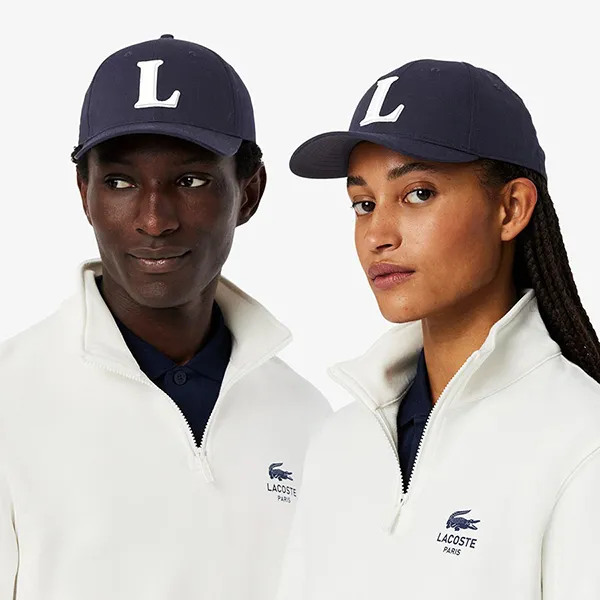 Mũ Unisex Lacoste 3D Embroidered Baseball Cap RK0342 HDE Màu Xanh Navy Size M