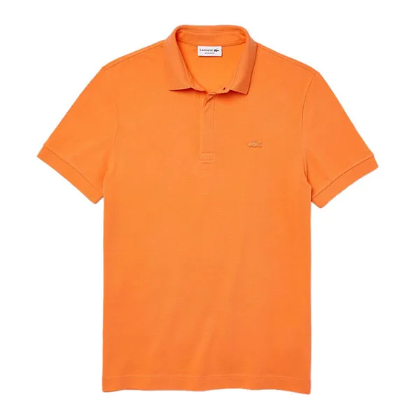 Áo Polo Nam Lacoste Regular Fit Shirt PH5522 NPB Màu Cam Size 3